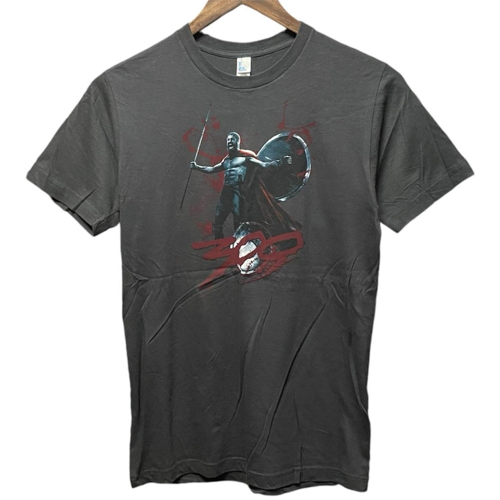 2007 Spartan 300 graphic honor victory glory movie promo casual vintage T-shirt